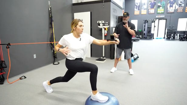 I tried Lexi Thompson s workout and it kicked my ass How To Play Golf Golf Digest